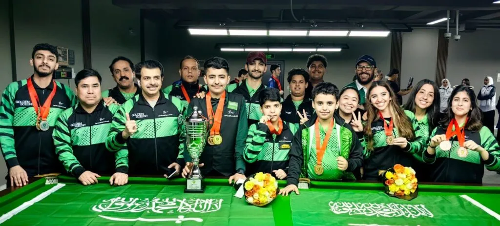 أخضر البليارد والسنوكر يحصد 8 ميداليات في بطولة غرب آسيا 2025